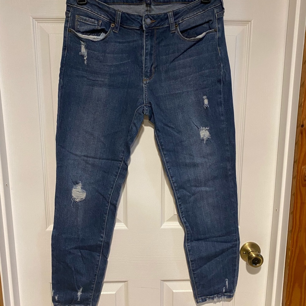 Just USA lightly distressed Ankle Jeans